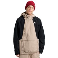 Burton Men's Reserve Relaxed Anorak - Summit Taupe / True Black
