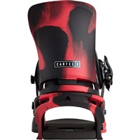Burton Men's Cartel X Re:Flex Snowboard Bindings - Black / Red