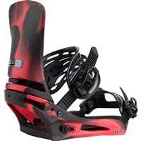 Burton Men's Cartel X Re:Flex Snowboard Bindings - Black / Red