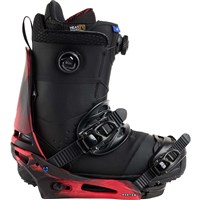 Burton Men's Cartel X Re:Flex Snowboard Bindings - Black / Red