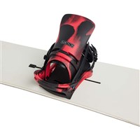 Burton Men's Cartel X Re:Flex Snowboard Bindings - Black / Red