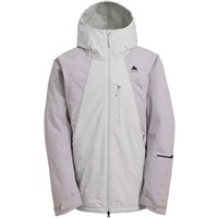 Burton Men's Reserve Insulated Jacket - Gray Cloud / Washed Lavender
