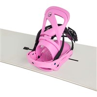 Burton Women's Scribe Re:Flex Snowboard Bindings - Fuchsia Pink