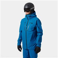 Helly Hansen Men's Alpha Long Shell Jacket - Cerulean Blue