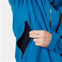 Helly Hansen Men's Alpha Long Shell Jacket - Cerulean Blue