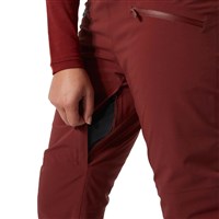 Helly Hansen Women's Alphelia Hi Waist Insulated Ski Pant - Mars Red