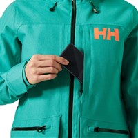 Helly Hansen Powderqueen 3.0 Jacket - Women's - Signal Green Denim