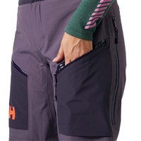 Helly Hansen Women's Sogn Shell Bib Pants - Smoked Purple