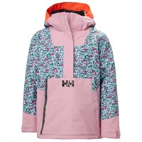 Helly Hansen Youth Ride Anorak - Pink Lavender Floral Aop