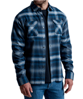 Kuhl Dillingr Flannel LS Shirt - Men's - Blue Ridge