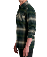 Kuhl Dillingr Flannel LS Shirt - Men's - Dark Forest