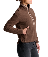 Kuhl Women's Hygge 1/2 Zip - Coffee