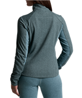 Kuhl Women's Reactiv Grid Fleece FZ - Mineral Blue