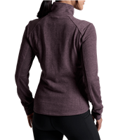 Kuhl Women's Reactiv Grid Fleece FZ - Winter Berry