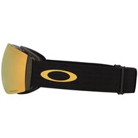 Oakley Flight Deck Pro L Matte Black Goggle - Mettalic Black Gold Frame w/ Prizm 24K & Prizm Iced Lenses (OO7138-09)