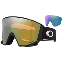 Oakley Flow L Matte Black Goggle - Matte Black Frame w/ Prizm Sage Gold & Prizm Iced Lenses (OO7145-04)