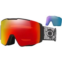 Oakley Line Miner Pro L Goggle - Black Reinforce Frame w/ Prizm Torch & Prizm Iced Lenses (OO7136-1400)