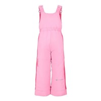 Obermeyer Girl's Snoverall Stripe Bib Pant - Ballet Pink