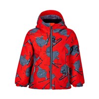 Obermeyer Unisex Ashor Jacket - Daffy Dayz / Red