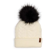 Obermeyer Women's Fir FF Beanie - White