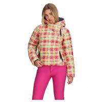 Obermeyer Women's Calypso Down Jacket - Sun Day Plaid