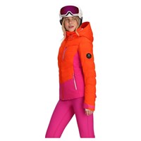 Obermeyer Women's Cosima Down Jacket - High Kick Orange