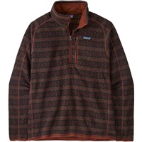 Patagonia Men's Better Sweater 1/4 Zip - Woven Together / Dried Vanilla
