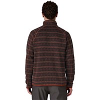 Patagonia Men's Better Sweater 1/4 Zip - Woven Together / Dried Vanilla