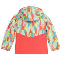 Spyder Girl's Conquer Jacket - Coral Haze Sprinkles