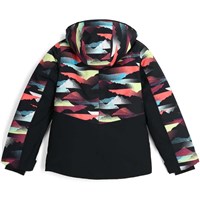Spyder Girl's Conquer Jacket - Multi Mountain Print