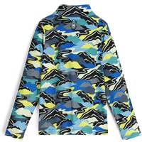 Spyder Toddler International 1/2 Zip - Cobalt Mountain Clouds