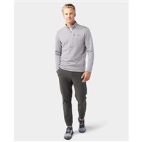 Stio Men's Glide Power Stretch Half Zip - Alloy Heather