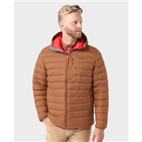 Stio Men's Hometown Down Hooded Jacket - Mustang
