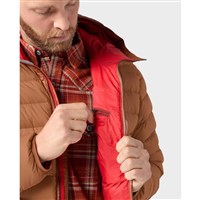 Stio Men's Hometown Down Hooded Jacket - Mustang