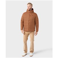 Stio Men's Hometown Down Hooded Jacket - Mustang
