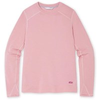 Stio Women's Trax Power Grid Crew - Rustic Rose