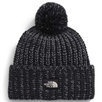 The North Face Cozy Chunky Cabin Beanie - TNF Black / White Dune