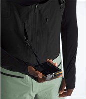 The North Face Men's Summit Verbier Gore-Tex Bib - Slate Moss / TNF Black