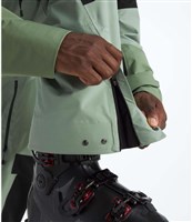 The North Face Men's Summit Verbier Gore-Tex Bib - Slate Moss / TNF Black