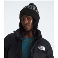 The North Face Retro Cabin Beanie - TNF Black / White Dune
