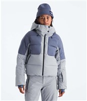 The North Face Women's Cold Spell Cropped Down Jacket - Blue Flax / Twilight Galaxy