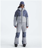 The North Face Women's Cold Spell Cropped Down Jacket - Blue Flax / Twilight Galaxy