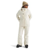 The North Face Women's Descendit Jacket - White Dune