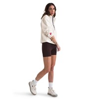 The North Face Women's Fleeski 1/4 Zip Pullover - White Dune
