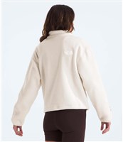 The North Face Women's Fleeski 1/4 Zip Pullover - White Dune