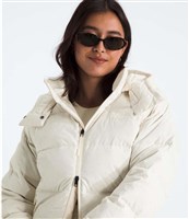 The North Face Women's Hydrenalite City Down Hooded Jacket - White Dune