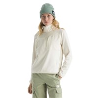 The North Face Women's Performance Fleece 1/4 Zip - White Dune