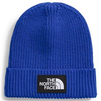 The North Face Youth Box Logo Cuffed Beanie - TNF Blue