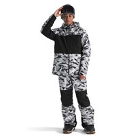 The North Face Youth Freedom Insulated Jacket - Smoked Pearl TNF Camo Small Print
