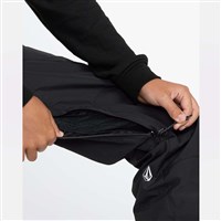 Volcom Boy's Barkley Insulated Bib Overall - Black